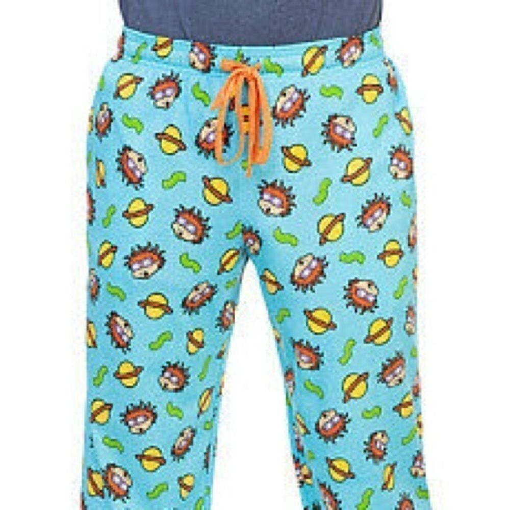 Rugrats Chuckie Cozy Lounge/PJ Pants w/ Pockets Med